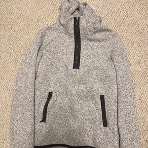 lululemon quarter zip hoodie fleece lining